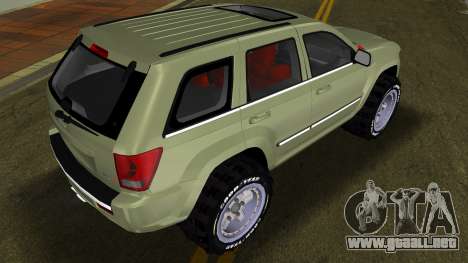 Jeep Grand Cherokee SRT10 TT Black Revel para GTA Vice City