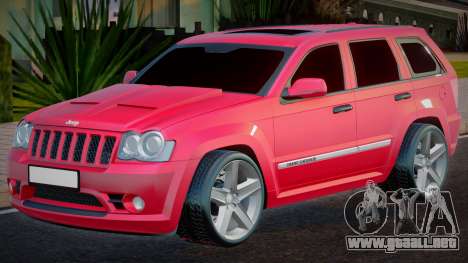 Jeep SRT 2008 Bel para GTA San Andreas