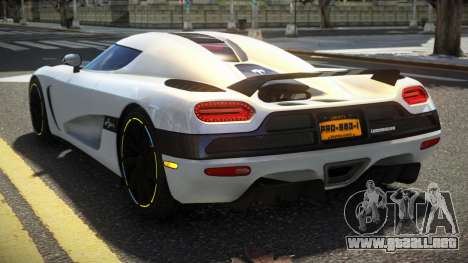 Koenigsegg Agera RZ para GTA 4