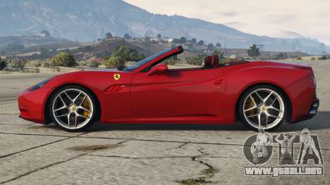 Ferrari California (Type F149) Imperial Red