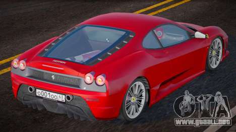Ferrari F430 SQworld para GTA San Andreas