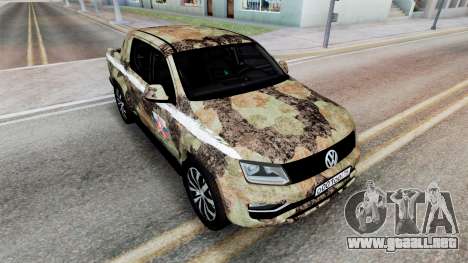 Volkswagen Amarok Clay Ash para GTA San Andreas
