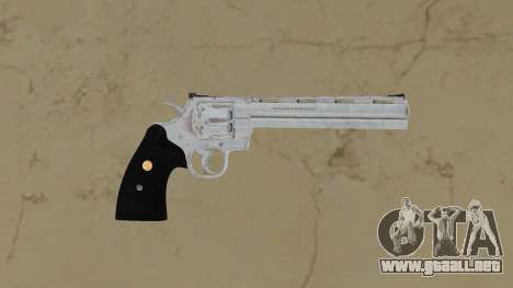 Colt Python 8 inch Black Grips para GTA Vice City