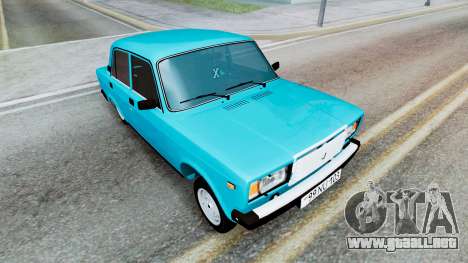 Lada Zhiguli (2107) Robin Egg Blue para GTA San Andreas