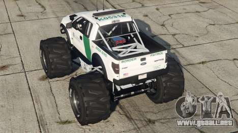 Ford F-150 Raptor Monster Truck Border Patrol