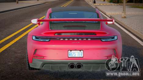 2021 Porsche 911 GT3 para GTA San Andreas