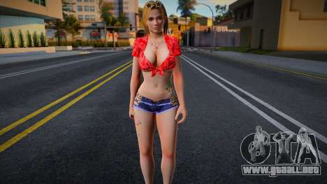 Tina Armstrong Loco Moco Vacation 1 para GTA San Andreas