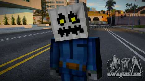 Minecraft Story - White Pumpkin MS para GTA San Andreas