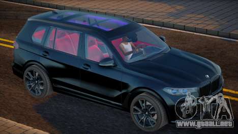 BMW X7 Black para GTA San Andreas