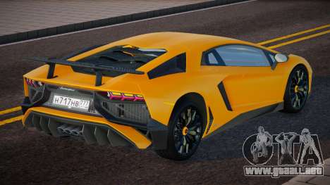 Lamborghini Aventador SVJ Jobo para GTA San Andreas