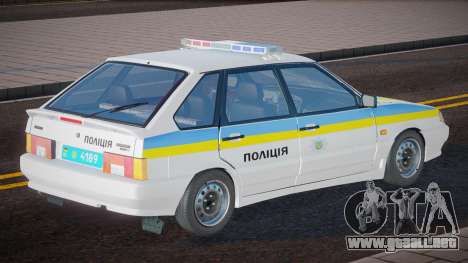 Vaz 2114 Police Ukraine para GTA San Andreas