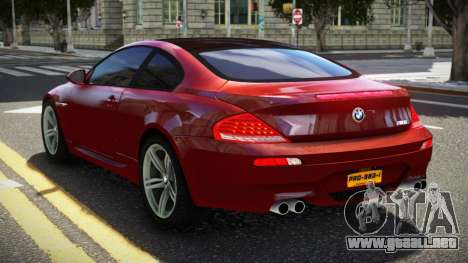 BMW M6 E63 Coupe MR para GTA 4