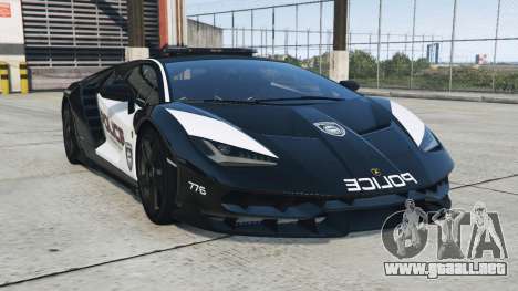 Lamborghini Centenario Seacrest County Police