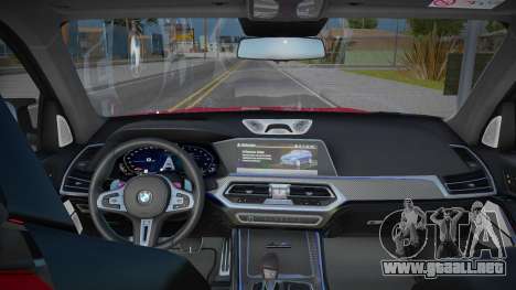 BMW X5 M Competition III (F95) Onion para GTA San Andreas