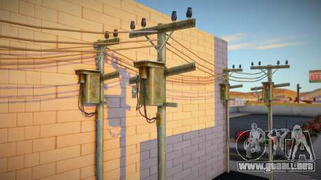 Poste electrico by dm loquendo (electric pole) para GTA San Andreas