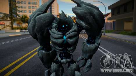 Skin Infernal de WarCraft 3 Azul para GTA San Andreas