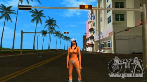 Stripper Girl Topless para GTA Vice City