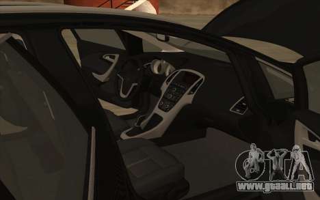 Opel Astra J 2.0 HDI para GTA San Andreas