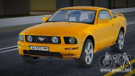 FORD MUSTANG GT 2005 V3 para GTA San Andreas