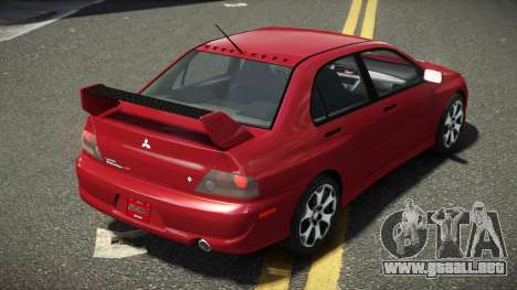 Mitsubishi Lancer Evolution IX MR V1.1 para GTA 4