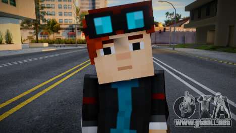 Minecraft Story - DanTDM MS para GTA San Andreas