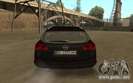 Opel Astra J 2.0 HDI para GTA San Andreas