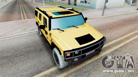 Hummer H2 Tacha para GTA San Andreas