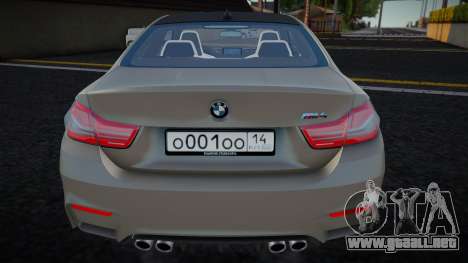 BMW M4 F82 CCD para GTA San Andreas