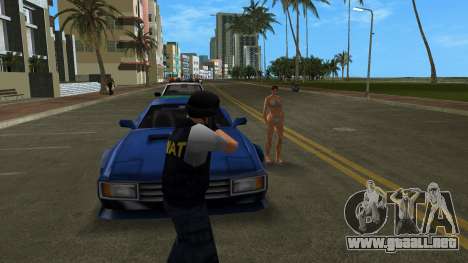 Los conductores reaccionan a las armas para GTA Vice City
