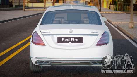 Maybach S650 Pullman White para GTA San Andreas