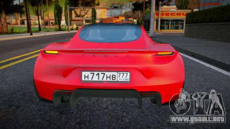 Tesla Roadster Jobo para GTA San Andreas