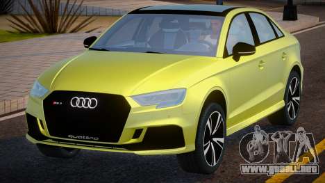 Audi RS3 Flash para GTA San Andreas