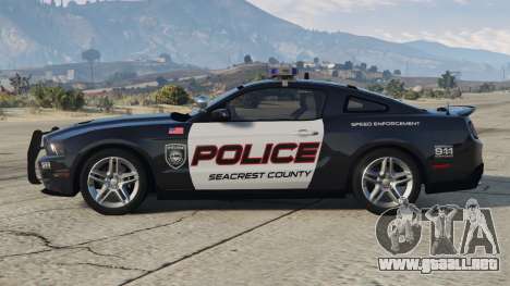 Shelby GT500 Seacrest County Police