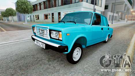 Lada Zhiguli (2107) Robin Egg Blue para GTA San Andreas