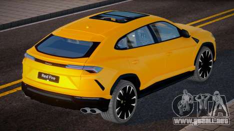 Lamborghini Urus Yellow para GTA San Andreas