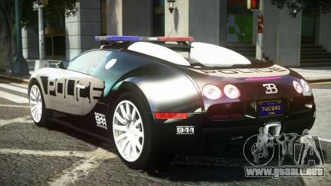 Bugatti Veyron Police V1.1 para GTA 4