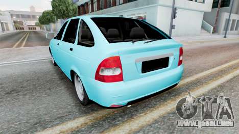 Lada Priora (2172) Sky Blue para GTA San Andreas