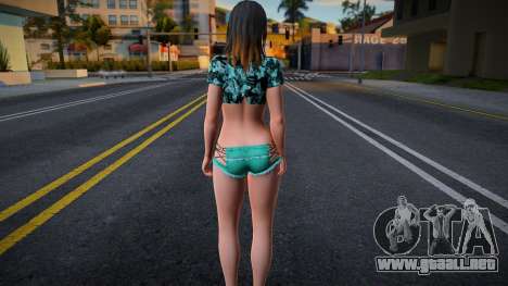 Nanami Loco Moco Vacation 2 para GTA San Andreas