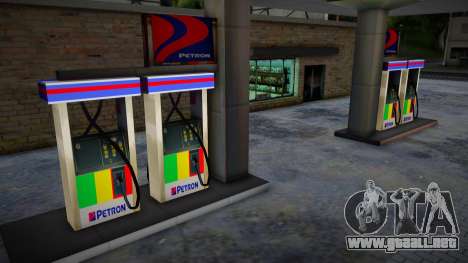Petron Gas Station At Dillimore para GTA San Andreas