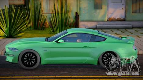 Ford Mustang GT Green para GTA San Andreas