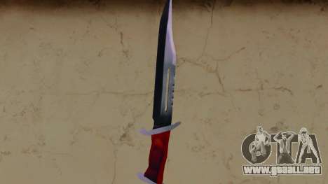 Rambo III Knife para GTA Vice City