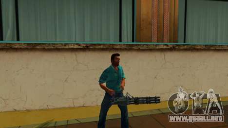 Minigun from Saints Row 2 (HS) para GTA Vice City