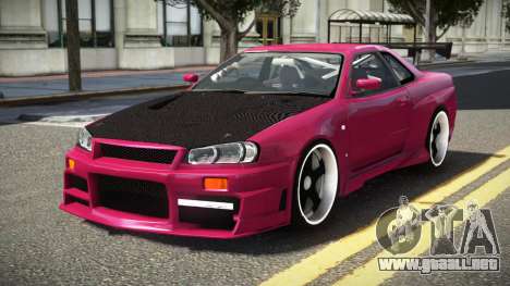 Nissan Skyline R34 Tuning R para GTA 4