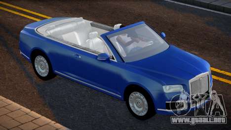 Aurus Senat Convertible CCD para GTA San Andreas