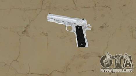 Colt 38 Super Black para GTA Vice City