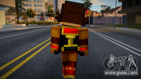 Minecraft Story - Ellie MS para GTA San Andreas