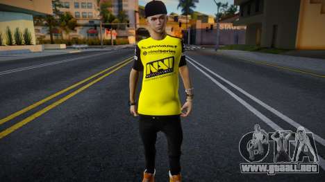 Navi gaming boy para GTA San Andreas