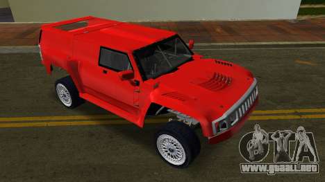Hummer H3 Raid TT Black Revel para GTA Vice City
