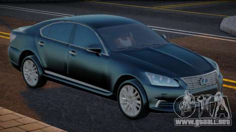 Lexus LS460 Green Interior para GTA San Andreas