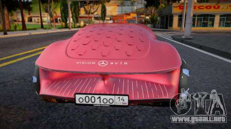 Mercedes-Benz VISION AVTR Diamond para GTA San Andreas